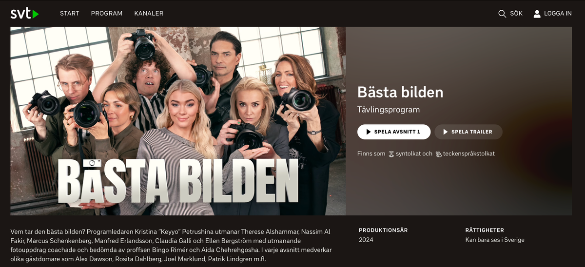 Podd 18: "Bästa bilden" och SVTs bevakning av fotografi